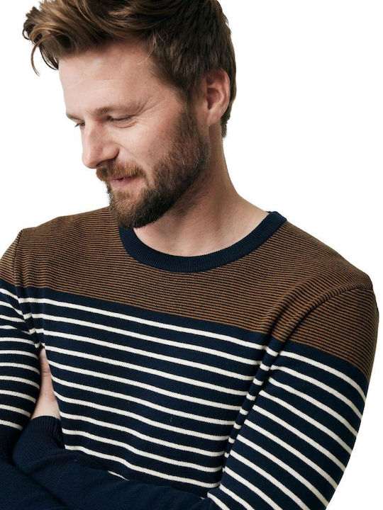 Langarm-Pullover Marineblau