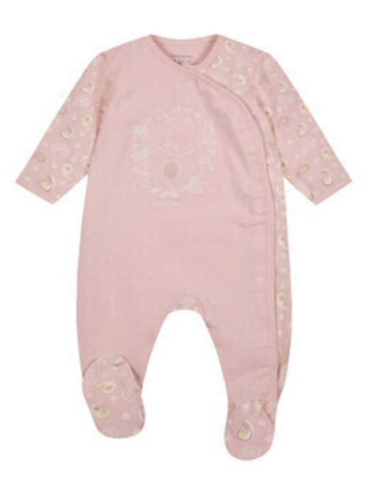 Energiers Baby Bodysuit Set Long-Sleeved Rosehip