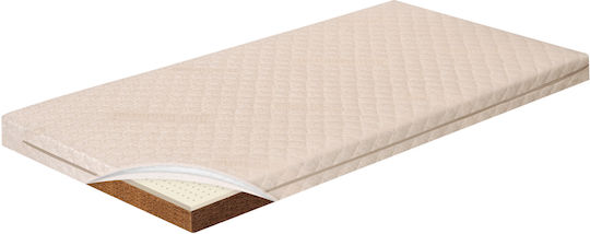 Greco Strom Στρώμα Κούνιας Ερατώ με Κοκοφοίνικα & Latex 80cmx160cmx11cm Greco Strom Στρώμα Κούνιας Ερατώ με Κοκοφοίνικα & Latex 80cmx160cmx11cm
