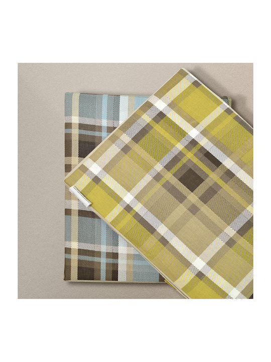 Lino Home Duvet Cover Set Cotton Queen with 2 Pillowcases 220x240 Revon Honey flannel
