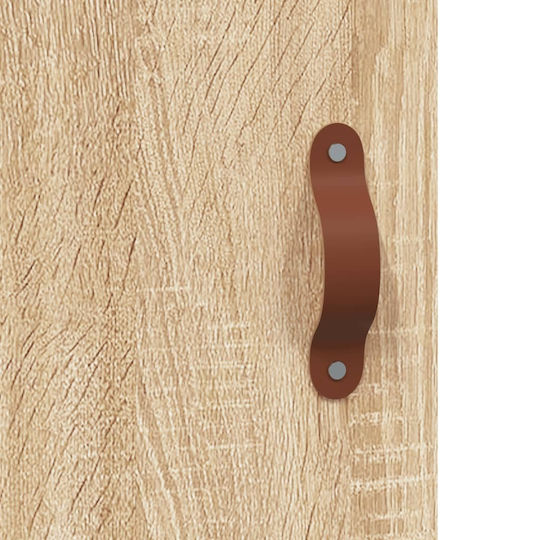 vidaXL Badezimmerschrank B34.5xT34xH90cm Sonoma