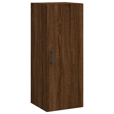 vidaXL Badezimmerschrank B34.5xT34xH90cm Eiche