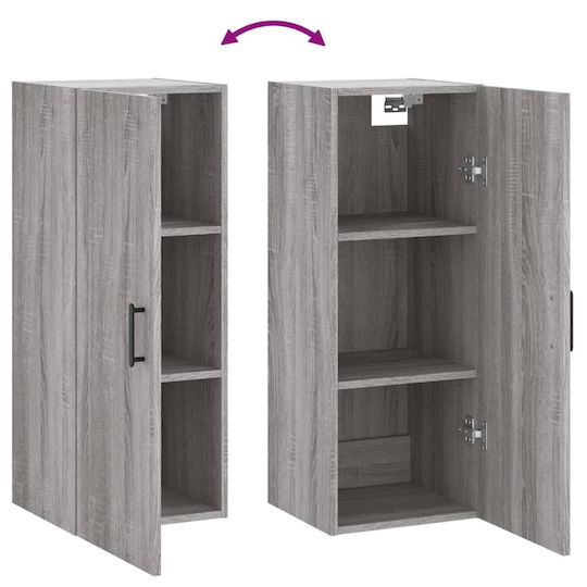 vidaXL Bathroom Cabinet L34.5xW34xH90cm Sonoma