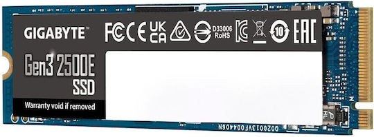 Gigabyte Gen3 2500E SSD 1TB M.2 Type with PCI Express 3.0 Connection G325E1TB