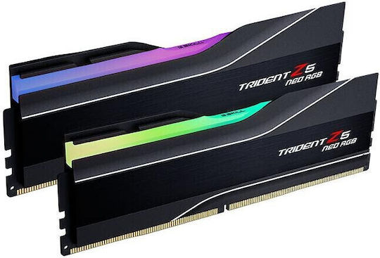 G.Skill Trident Z5 RGB DDR5 64GB RAM with 2x32GB Modules and Speed 6000 for Desktop