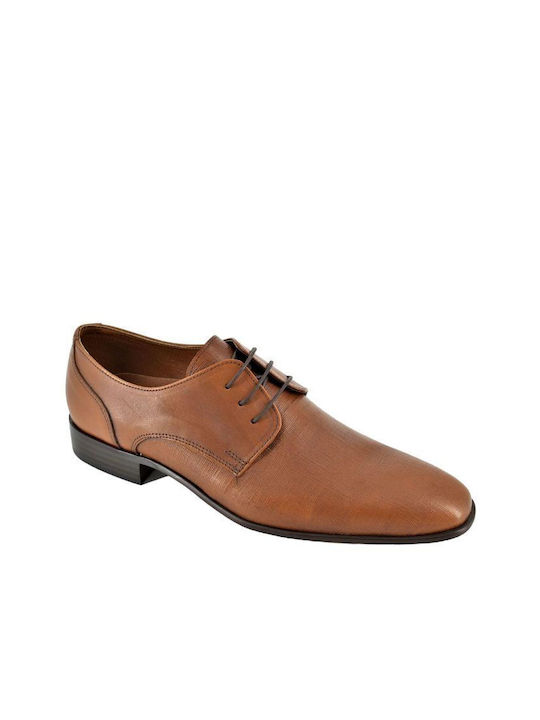 Antonio Shoes Men's Leather Casual Shoes Tabac Brown