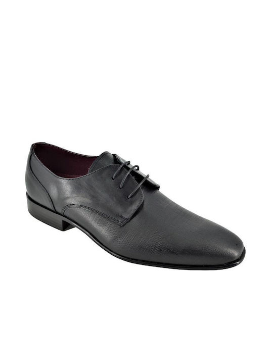 Antonio Shoes Leder Herren Freizeitschuhe Schwarz