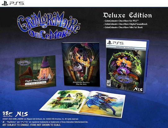 GrimGrimoire OnceMore Deluxe Edition PS5 Game
