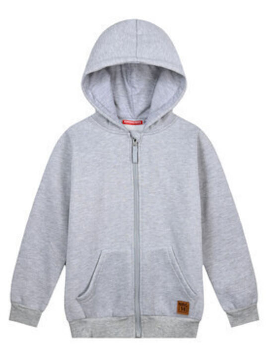 Energiers Kinder-Sweatjacke mit Kapuze Gray