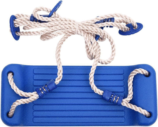 vidaXL Κούνια Hängend mit Seilen 2 Stück Blau