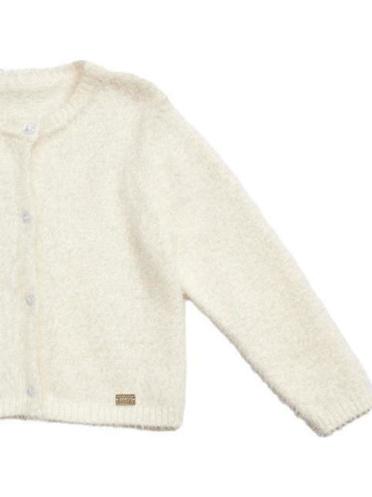 Kids Cardigan Knitted Ecru