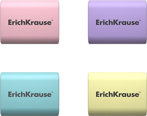 ErichKrause Eraser for Pencil and Pen Sponge (Μiscellaneous colours) 1pcs