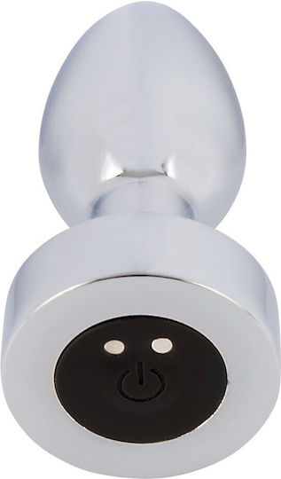 Anos Anal Plug mit Vibration Silber 9cm