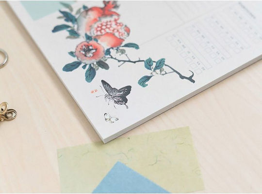 Grupo Erik Japanese Art Weekly Planner White 21x29cm