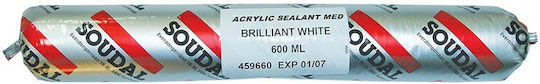 Soudal Μs Polymer Soudaseal 215 LM Sealant Silicone White 600ml