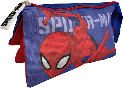 Arditex Spiderman Pencil Case with 3 Compartments Multicolored