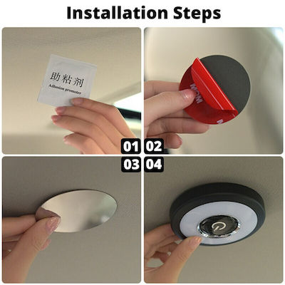 Rechargeable LED Night Light with Battery and Sticker for Installation