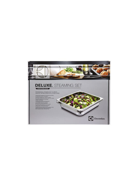 Electrolux Ταψί Ορθογώνιο από Ανοξείδωτο Ατσάλι 32.5x34.4cm 2τμχ