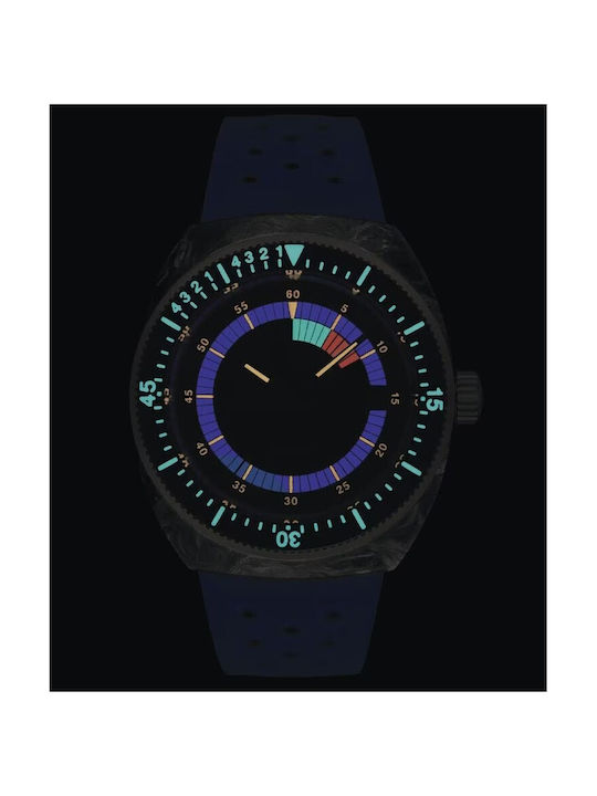 Tissot T-Sport Men's Watch Battery with Blue Rubber Strap