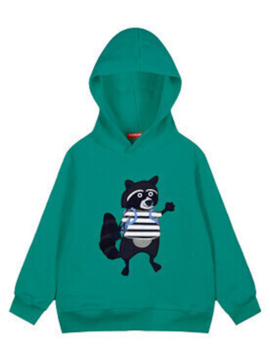 Energiers Kids Sweatshirt with Hood Green