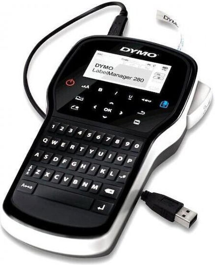Dymo Ηλεκτρονικός Ετικετογράφος Χειρός σε Μαύρο Χρώμα