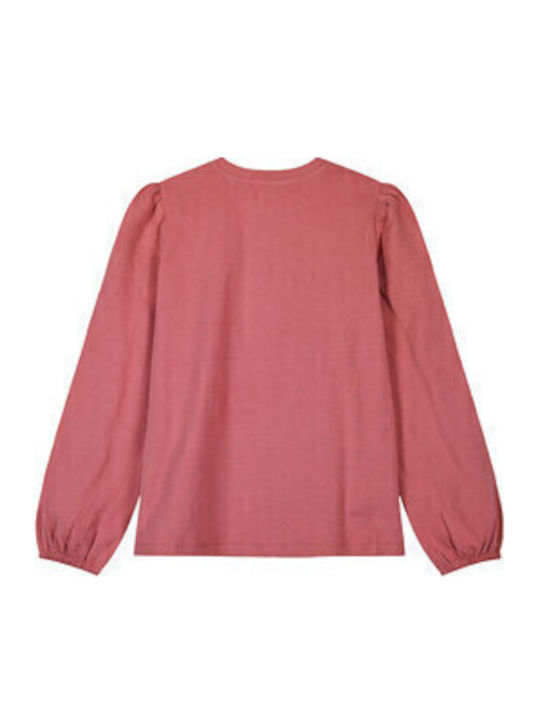 Kinderhemd Langarm Rosa