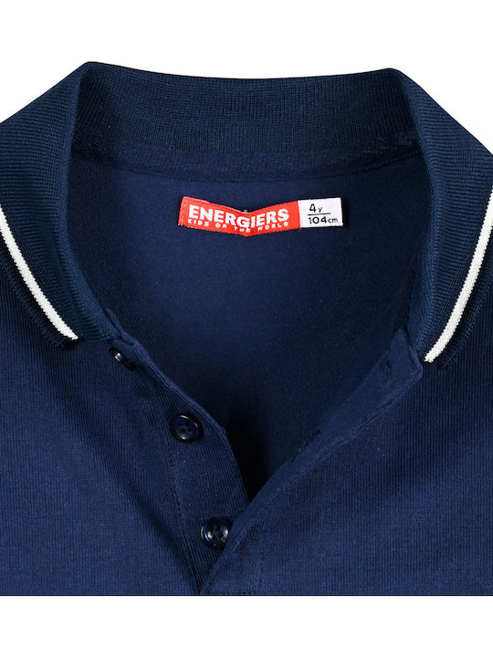Kids' Polo Long Sleeve Blue