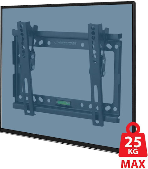 Esperanza ERW010 Wandhalterung für Fernseher bis 50" und 25kg Schwarz