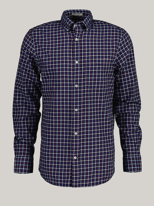 Langärmlig Baumwolle Hemd Geprüft Mehrfarbig