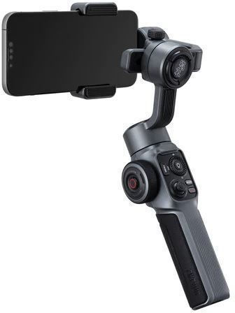 Zhiyun Smooth 5S Phone Gimbal with 3 Axis Stabilization and 24 Operating Hours Gray