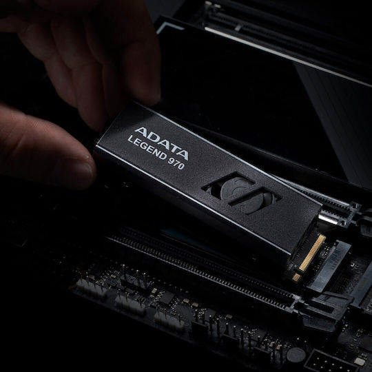 Adata Legend 970 SSD 1TB τύπου M.2 με σύνδεση PCI Express 5.0 και Ψύκτρα SLEG-970-1000GCI