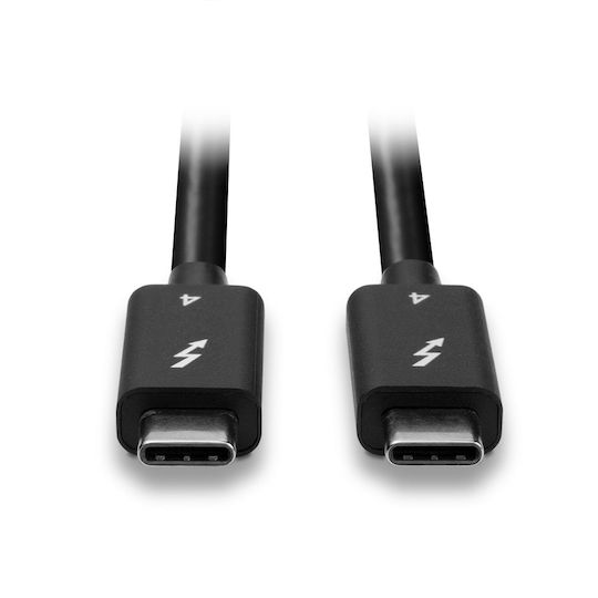 Lindy Thunderbolt 4 Cable Μαύρο 1m (31120)