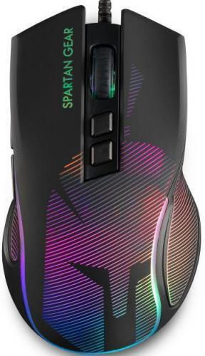 Spartan Gear Agis RGB Gaming Mouse 12800 DPI Black