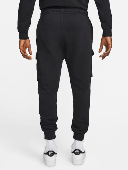 Nike Men's Fleece Sweatpants with Rubber Black