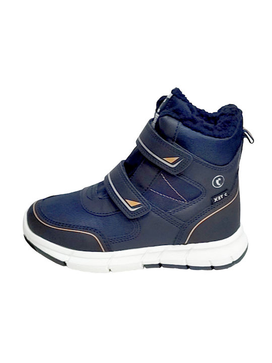 Safety Jogger Kids High Sneakers for Boys Blue