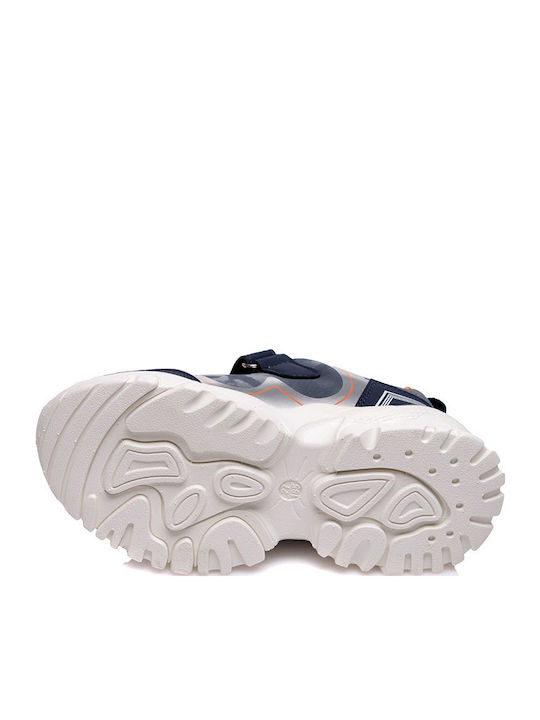 Kinder Sneakers mit Klettverschluss Blau