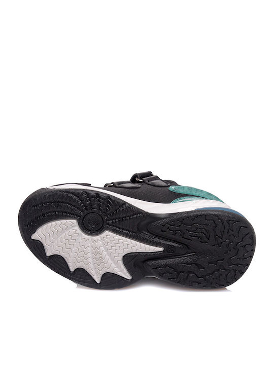 Kinder Sneakers mit Klettverschluss Schwarz