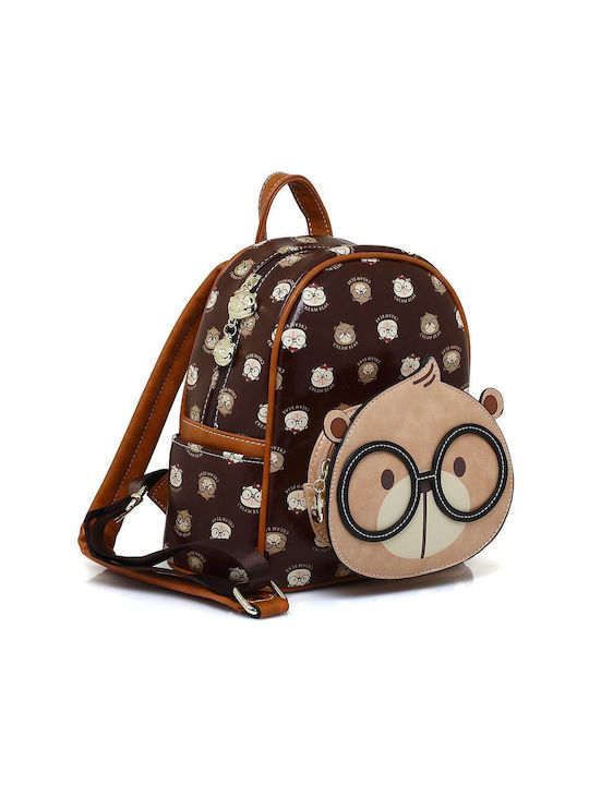 CreamBear Women's Bag Backpack Brown