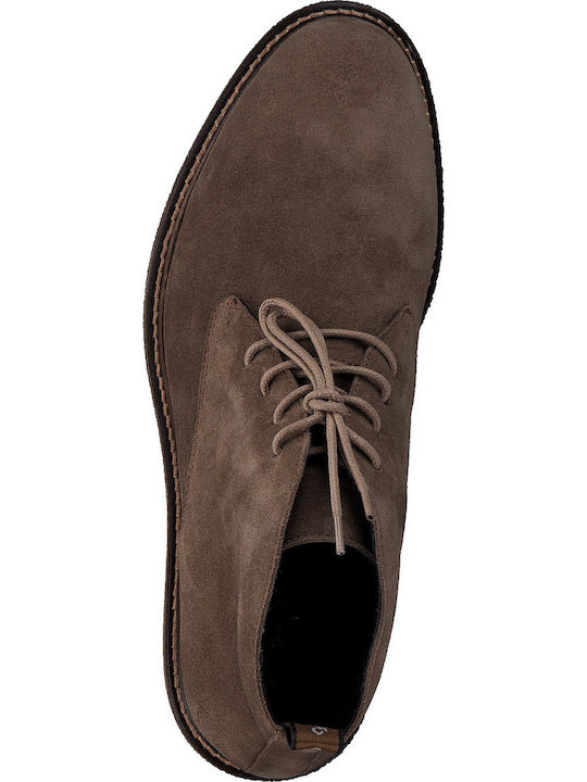Beige Herrenstiefel