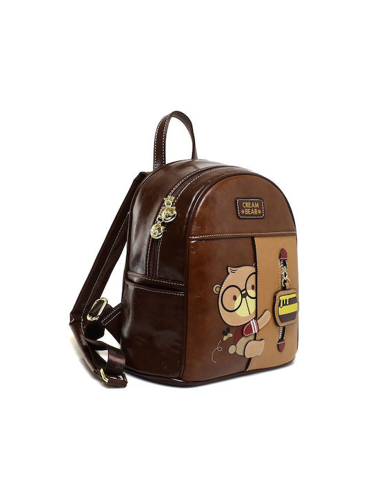 CreamBear Women's Bag Backpack Brown