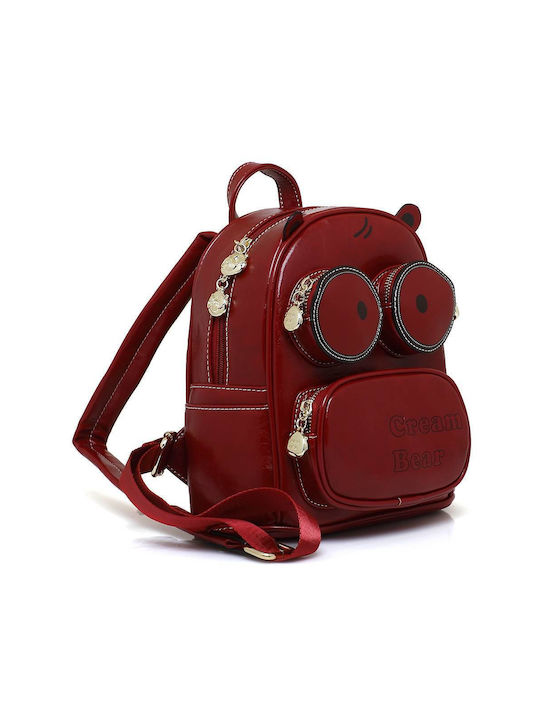 CreamBear Women's Bag Backpack Red