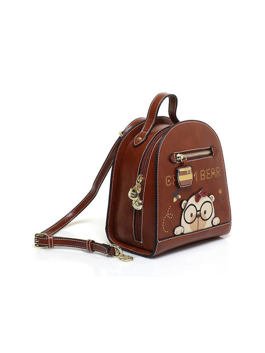 CreamBear Women's Bag Backpack Brown