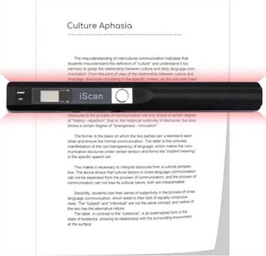 i Scan Scanner Χειρός A4
