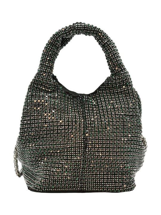 Leather Women's Handbag Crossbody Green