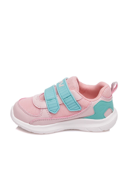 Weestep Kids Sneakers Anatomic with Scratch Pink