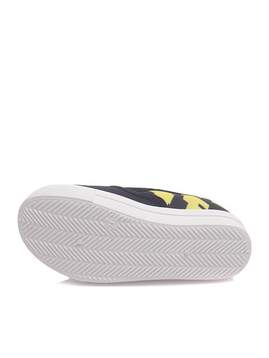 Παιδικά Sneakers Ανατομικά Slip-on Μαύρα