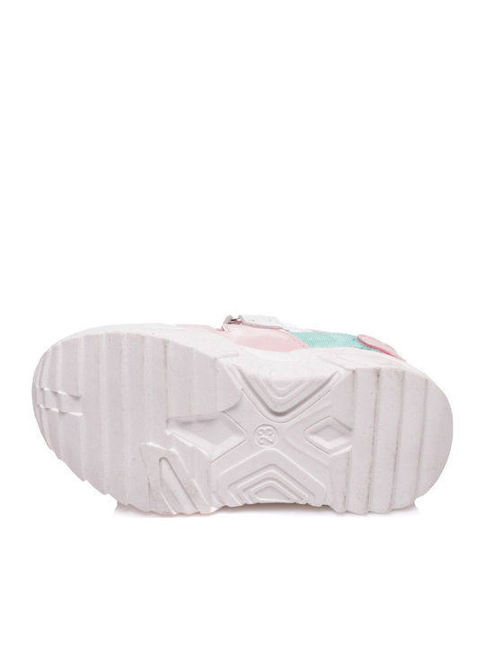 Παιδικά Sneakers με Σκρατς Ροζ