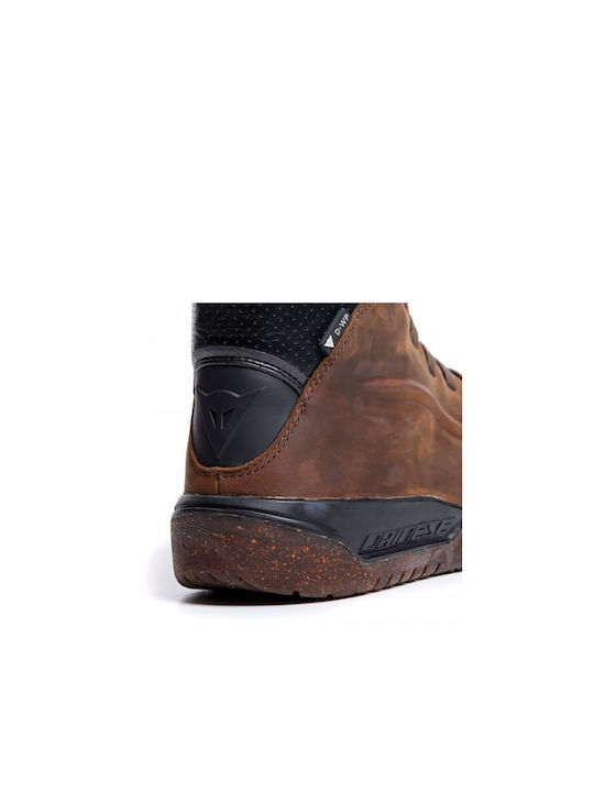 Dainese Metractive Παπούτσια Μηχανής Ανδρικά Brown/Natural Rubber