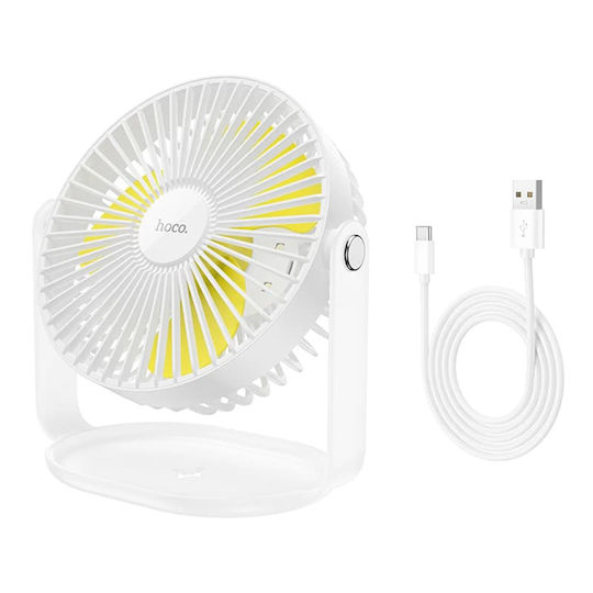 Hoco F14 Mini Klimaanlagen & Ventilatoren Fan 5W Weiß