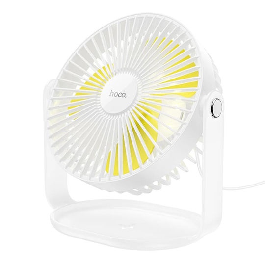 Hoco F14 Mini Klimaanlagen & Ventilatoren Fan 5W Weiß